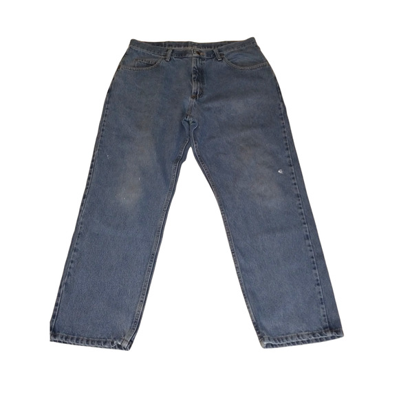 Wrangler Men’s 9760WDR Premium Five Star Jeans 36X30 Workwear Paint - Picture 3 of 13